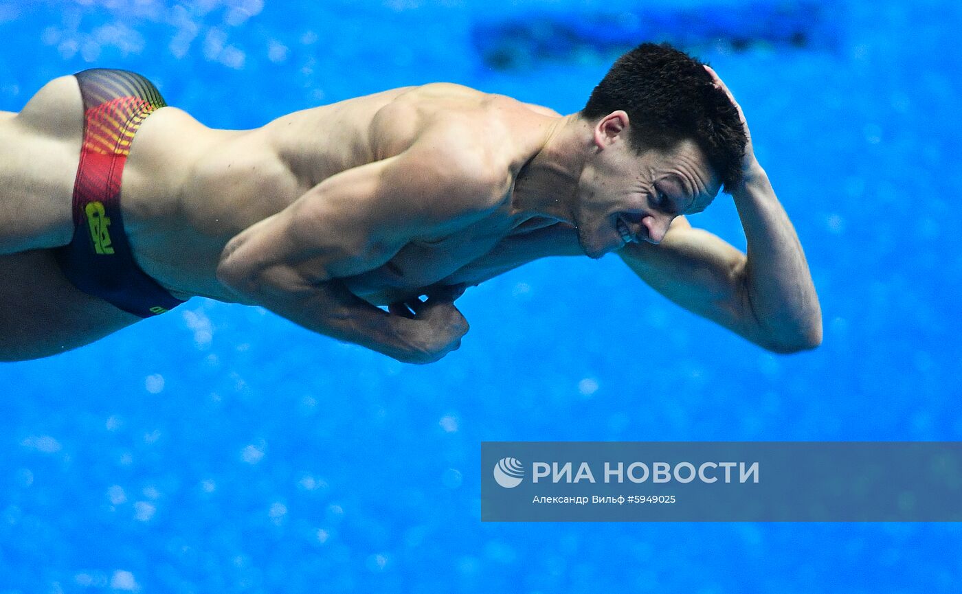 Чемпионат мира FINA 2019. Прыжки в воду. Мужчины. Трамплин 3 м