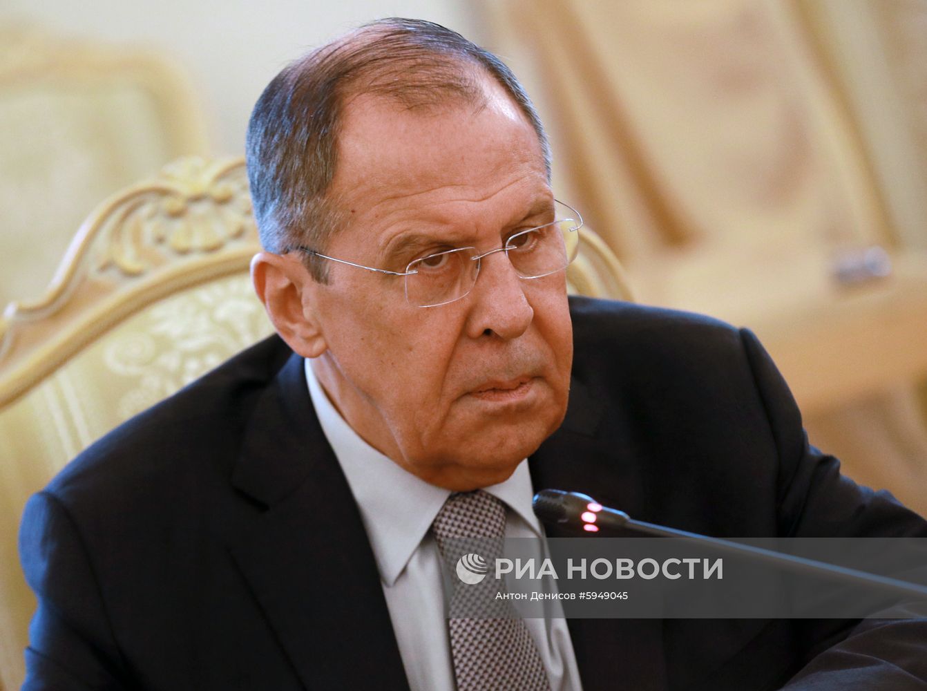 Встреча глав МИД РФ и Кот-д’Ивуара С. Лаврова и М. Амон-Тано