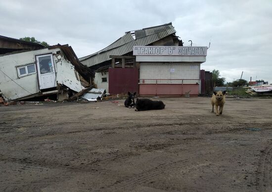 Последствия паводка в Иркутской области