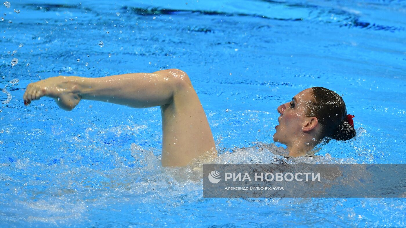 Чемпионат мира FINA 2019. Синхронное плавание. Соло. Произвольная программа