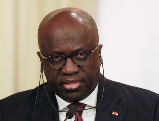 Встреча глав МИД РФ и Кот-д’Ивуара С. Лаврова и М. Амон-Тано