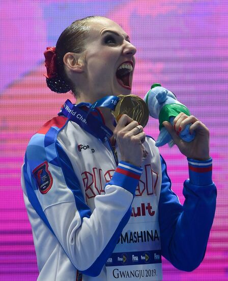 Чемпионат мира FINA 2019. Синхронное плавание. Соло. Произвольная программа