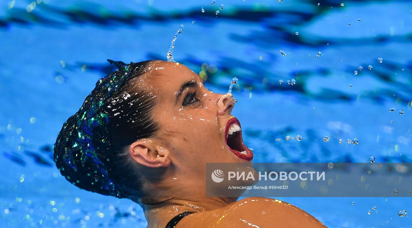 Чемпионат мира FINA 2019. Синхронное плавание. Соло. Произвольная программа