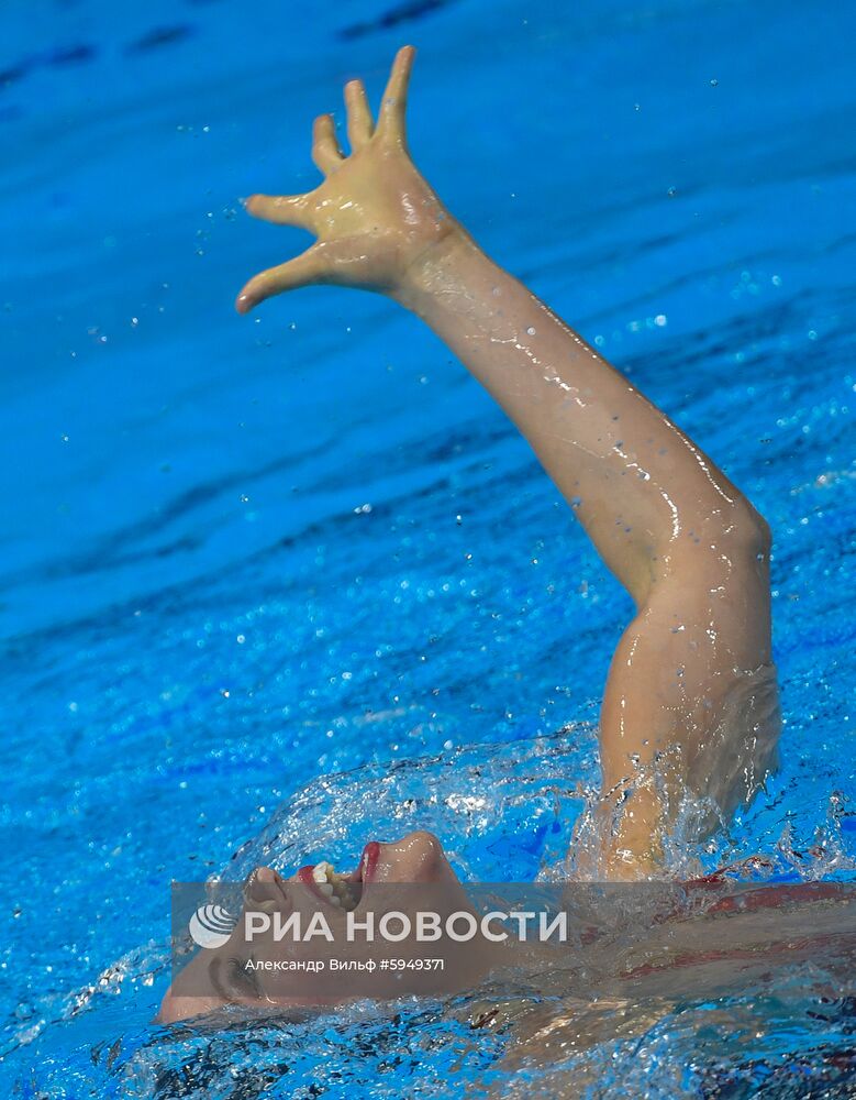 Чемпионат мира FINA 2019. Синхронное плавание. Соло. Произвольная программа