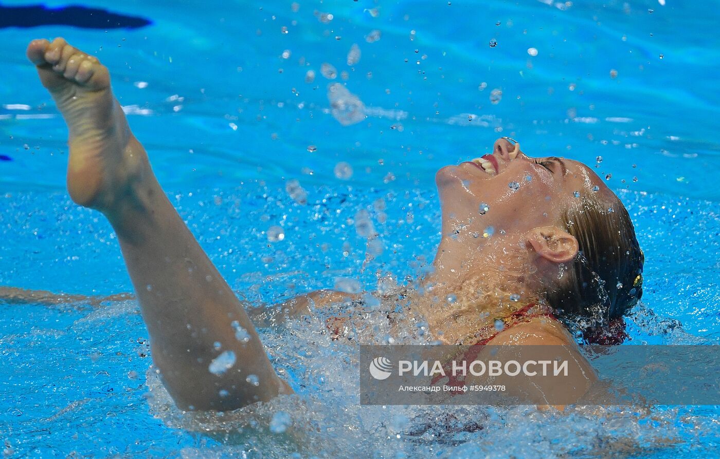 Чемпионат мира FINA 2019. Синхронное плавание. Соло. Произвольная программа