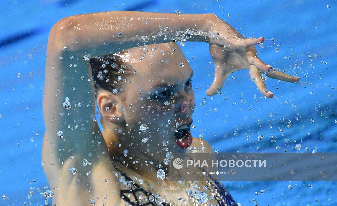 Чемпионат мира FINA 2019. Синхронное плавание. Соло. Произвольная программа