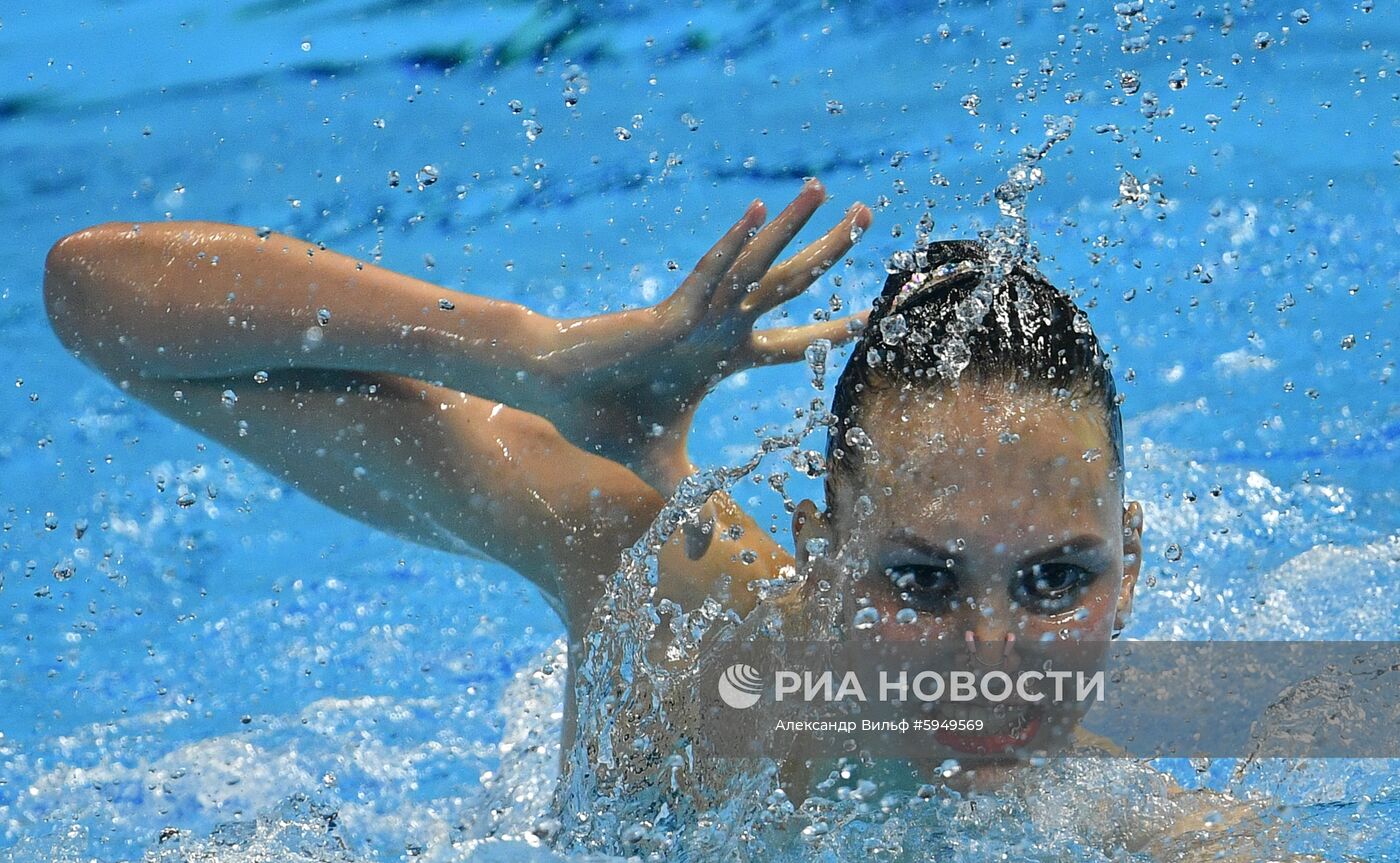 Чемпионат мира FINA 2019. Синхронное плавание. Соло. Произвольная программа
