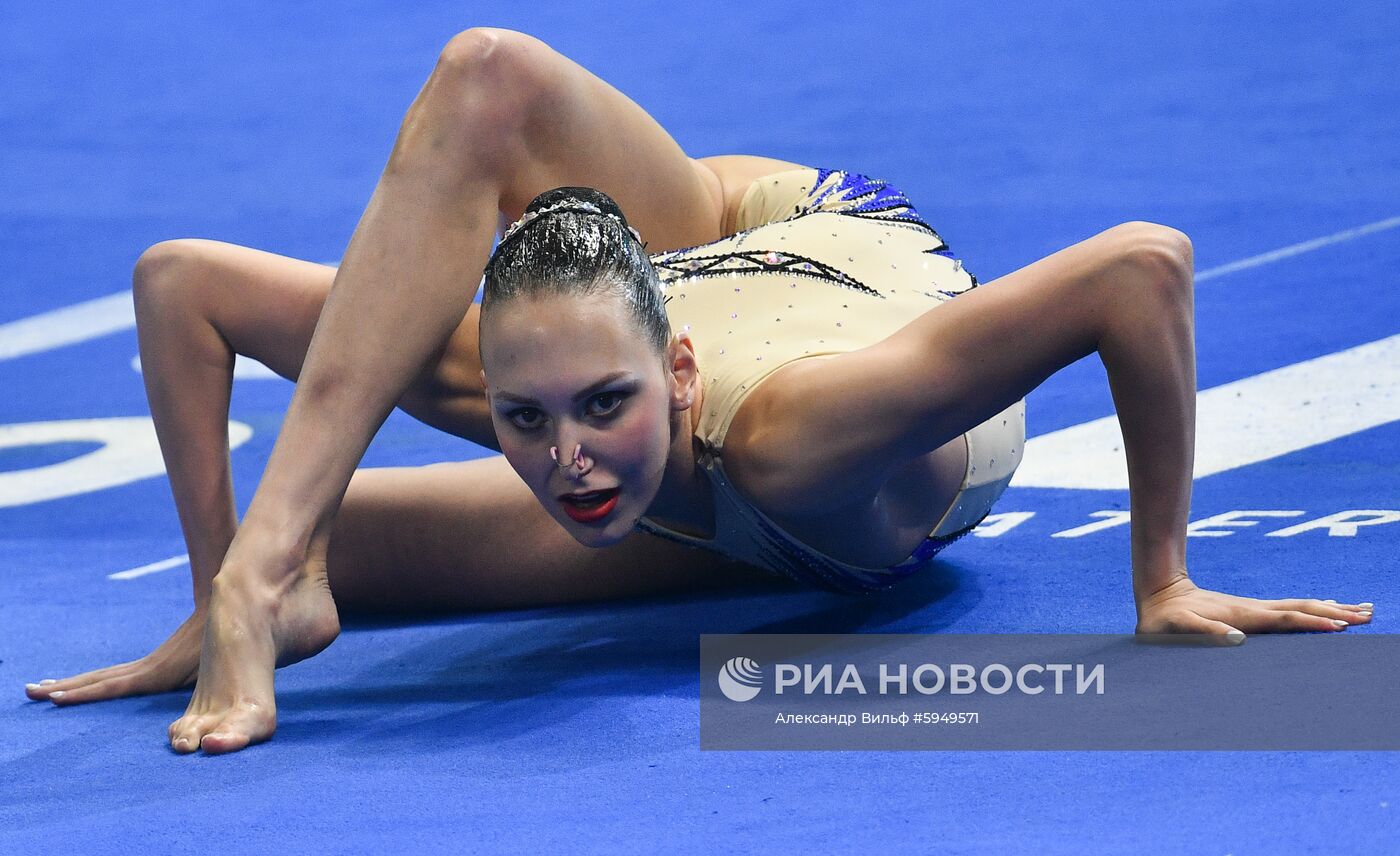 Чемпионат мира FINA 2019. Синхронное плавание. Соло. Произвольная программа