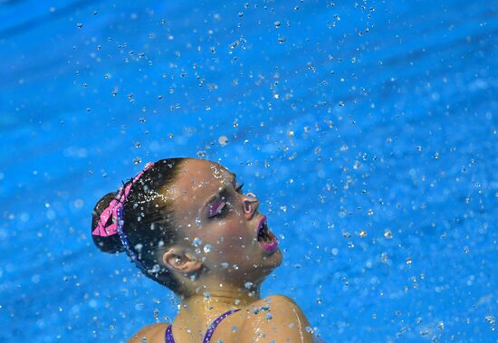 Чемпионат мира FINA 2019. Синхронное плавание. Соло. Произвольная программа