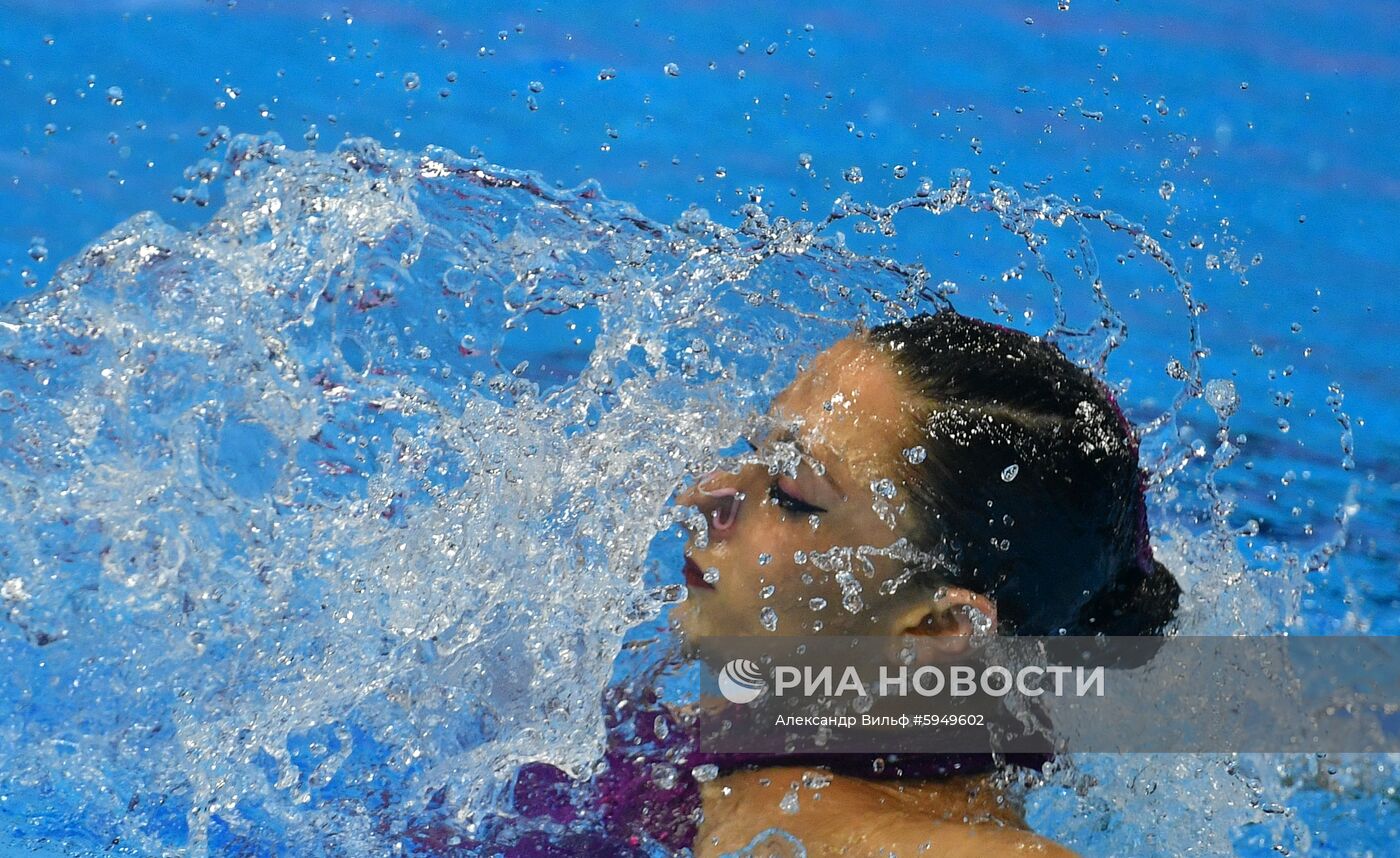 Чемпионат мира FINA 2019. Синхронное плавание. Соло. Произвольная программа