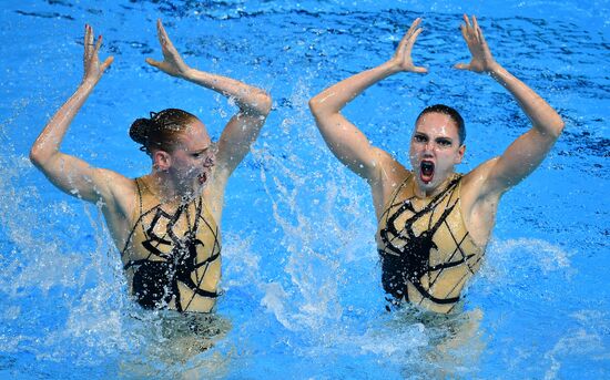 Чемпионат мира FINA 2019. Синхронное плавание. Дуэт. Произвольная программа
