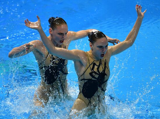 Чемпионат мира FINA 2019. Синхронное плавание. Дуэт. Произвольная программа