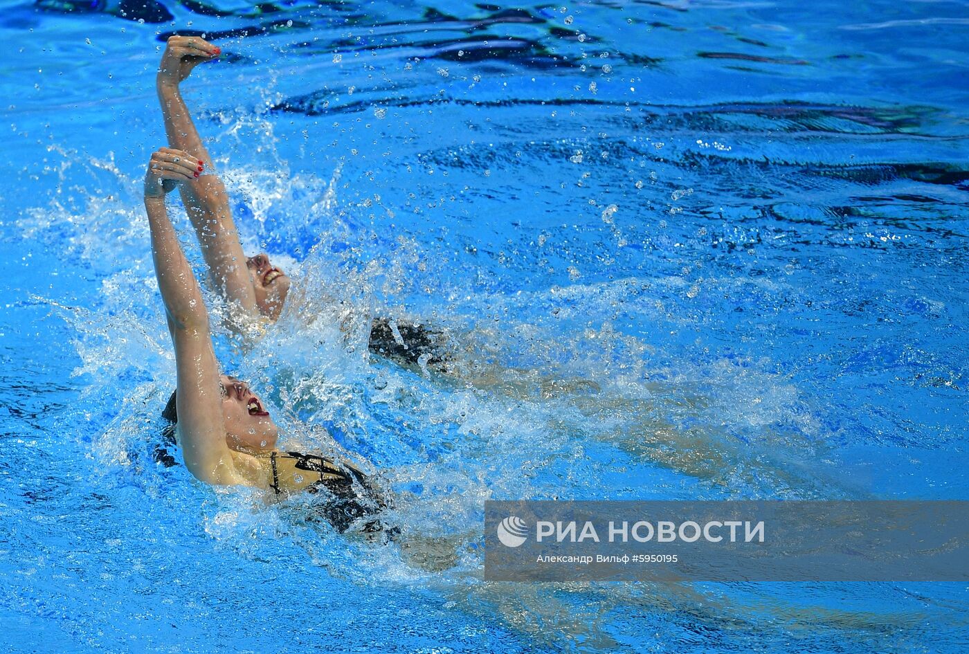 Чемпионат мира FINA 2019. Синхронное плавание. Дуэт. Произвольная программа