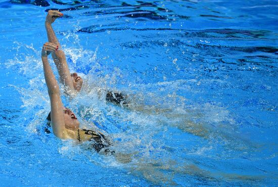Чемпионат мира FINA 2019. Синхронное плавание. Дуэт. Произвольная программа