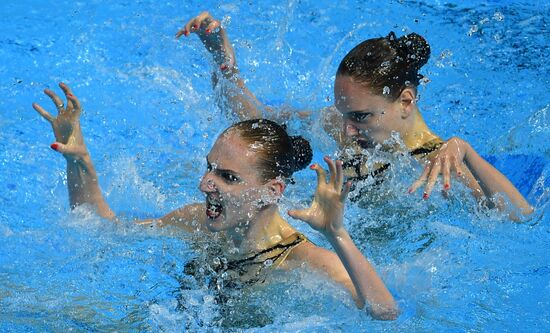 Чемпионат мира FINA 2019. Синхронное плавание. Дуэт. Произвольная программа