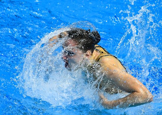 Чемпионат мира FINA 2019. Синхронное плавание. Дуэт. Произвольная программа