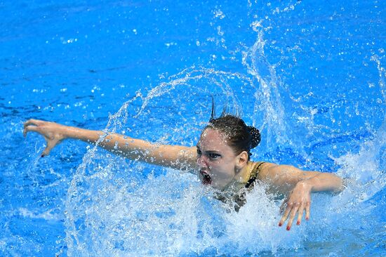 Чемпионат мира FINA 2019. Синхронное плавание. Дуэт. Произвольная программа