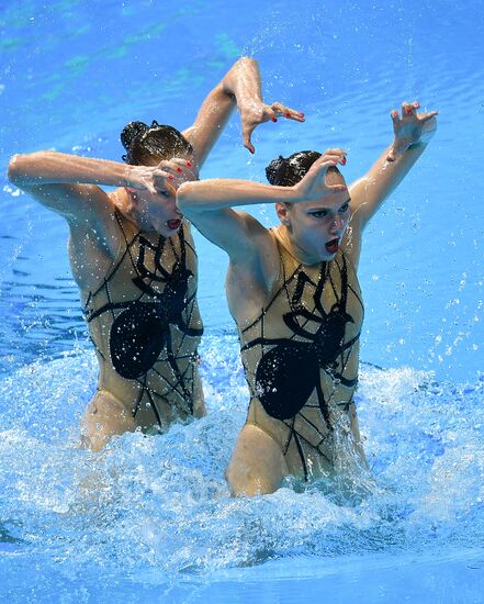 Чемпионат мира FINA 2019. Синхронное плавание. Дуэт. Произвольная программа