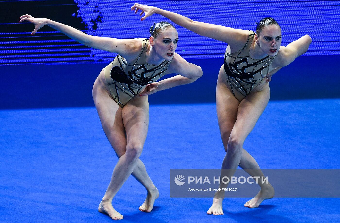 Чемпионат мира FINA 2019. Синхронное плавание. Дуэт. Произвольная программа