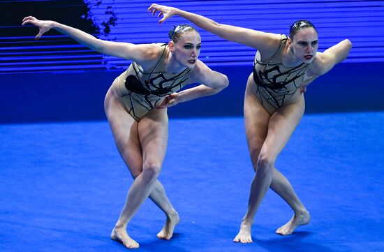 Чемпионат мира FINA 2019. Синхронное плавание. Дуэт. Произвольная программа