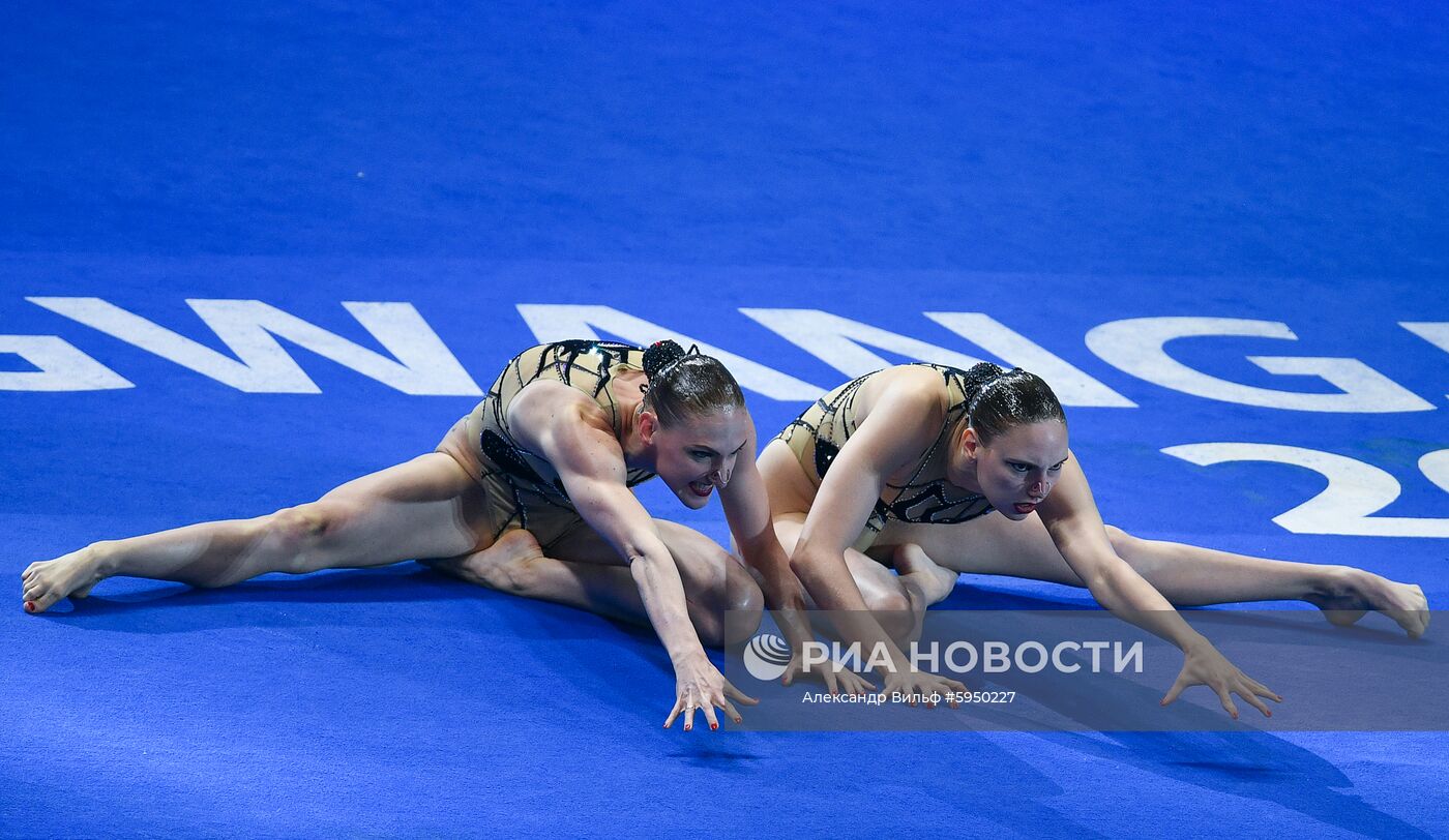 Чемпионат мира FINA 2019. Синхронное плавание. Дуэт. Произвольная программа