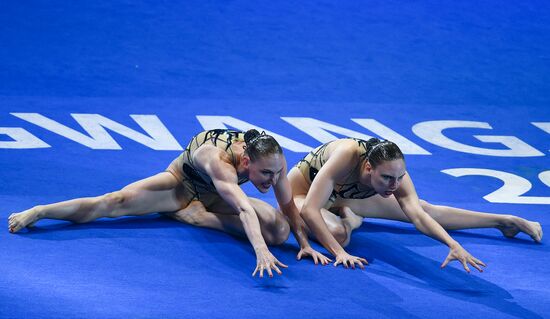 Чемпионат мира FINA 2019. Синхронное плавание. Дуэт. Произвольная программа