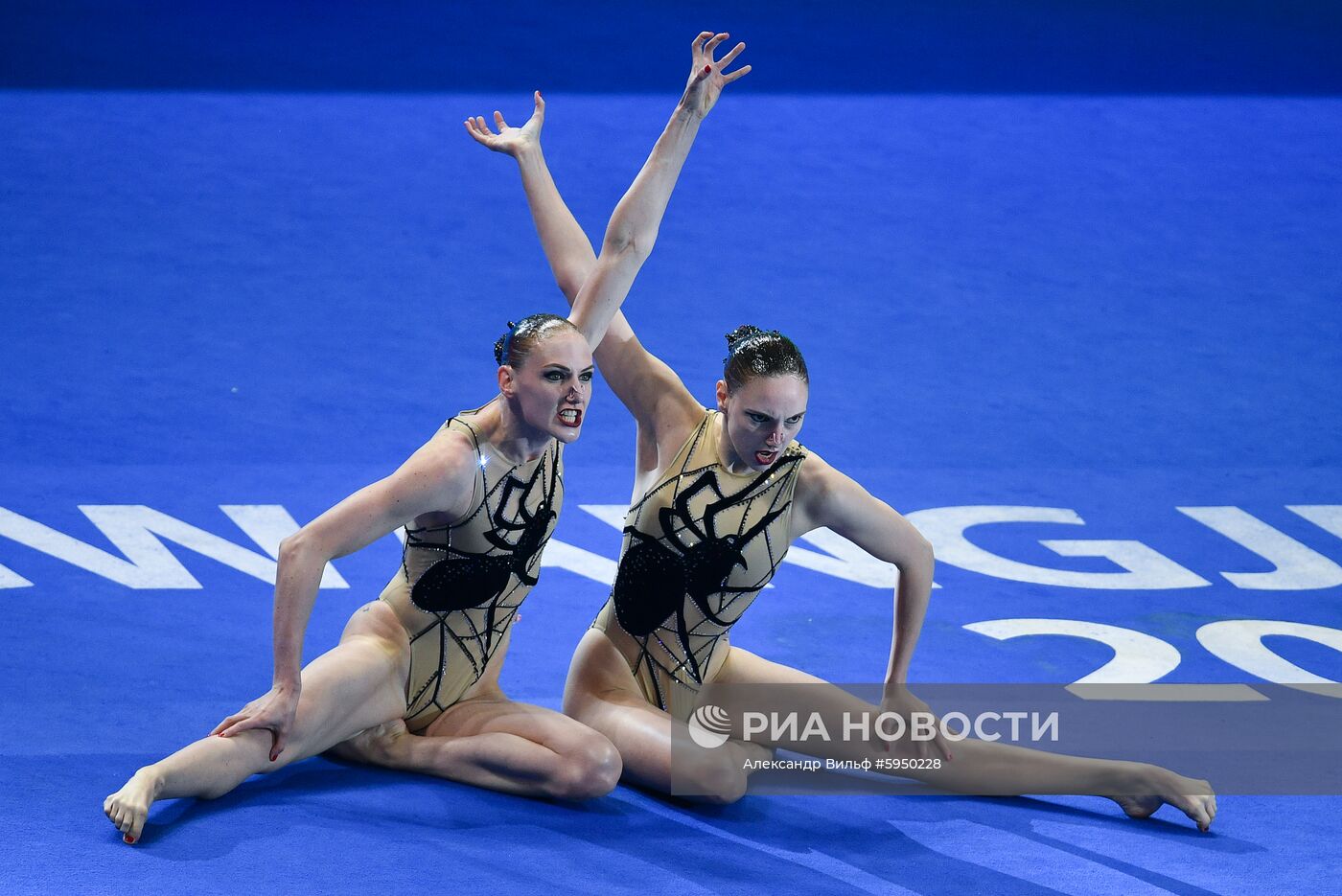 Чемпионат мира FINA 2019. Синхронное плавание. Дуэт. Произвольная программа