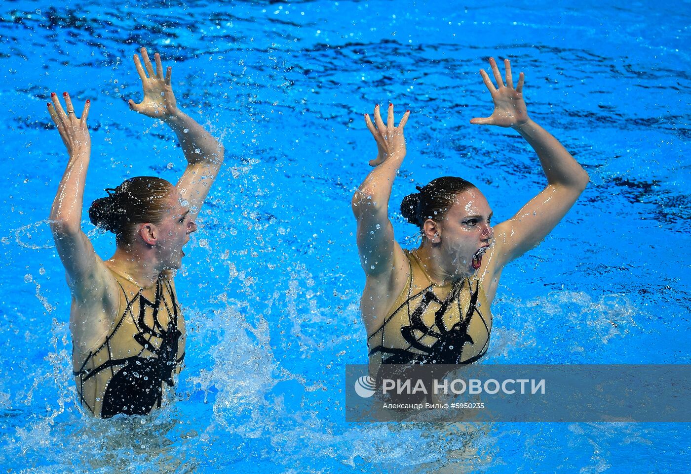 Чемпионат мира FINA 2019. Синхронное плавание. Дуэт. Произвольная программа