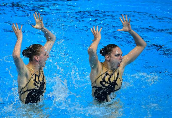 Чемпионат мира FINA 2019. Синхронное плавание. Дуэт. Произвольная программа