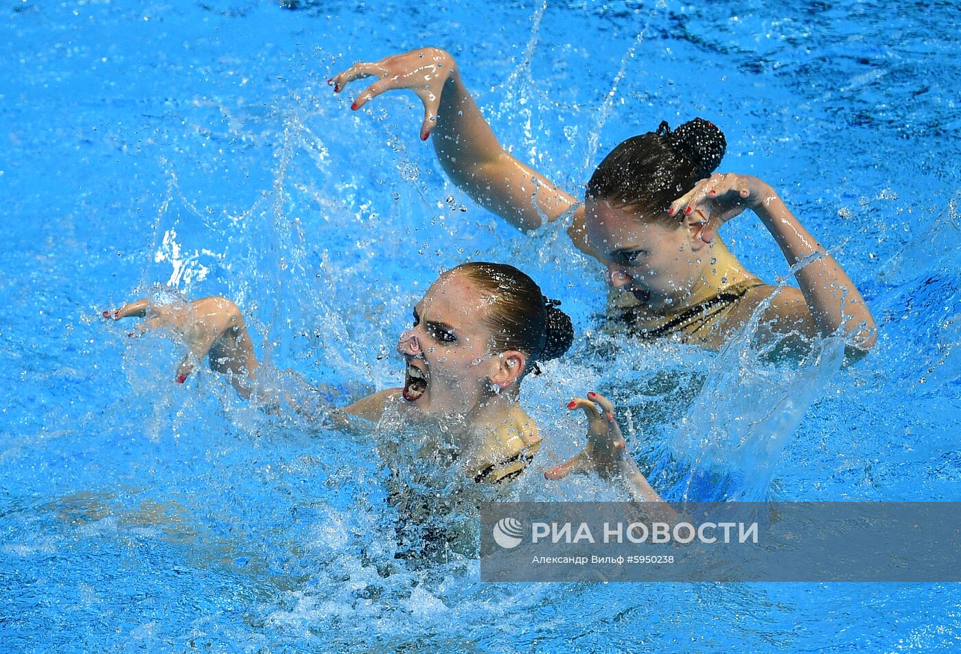 Чемпионат мира FINA 2019. Синхронное плавание. Дуэт. Произвольная программа