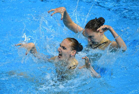 Чемпионат мира FINA 2019. Синхронное плавание. Дуэт. Произвольная программа