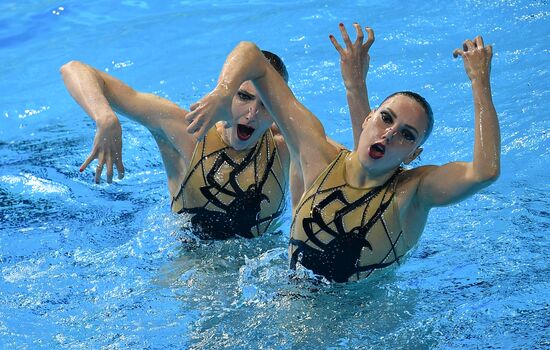 Чемпионат мира FINA 2019. Синхронное плавание. Дуэт. Произвольная программа