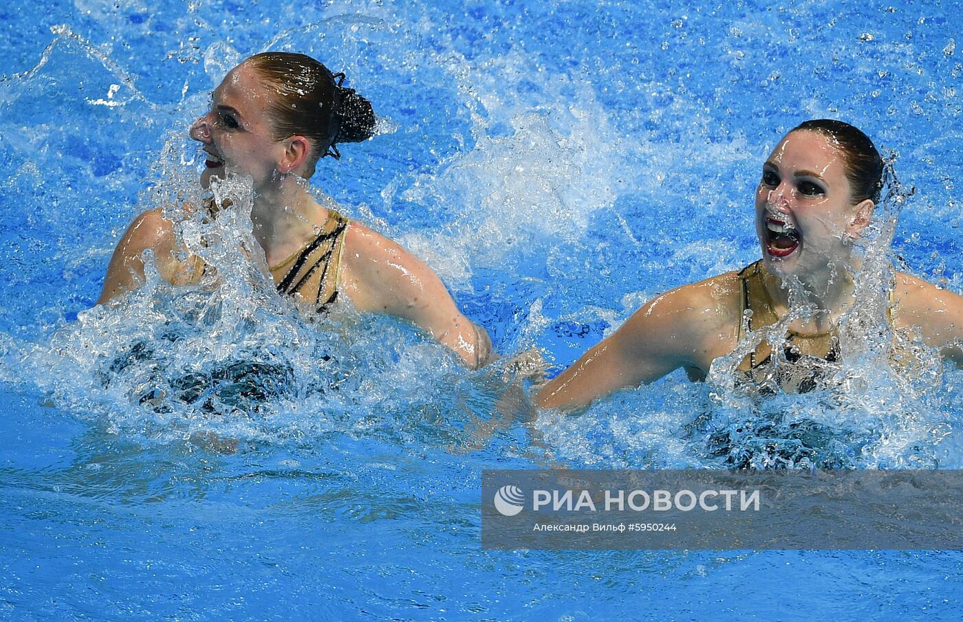 Чемпионат мира FINA 2019. Синхронное плавание. Дуэт. Произвольная программа