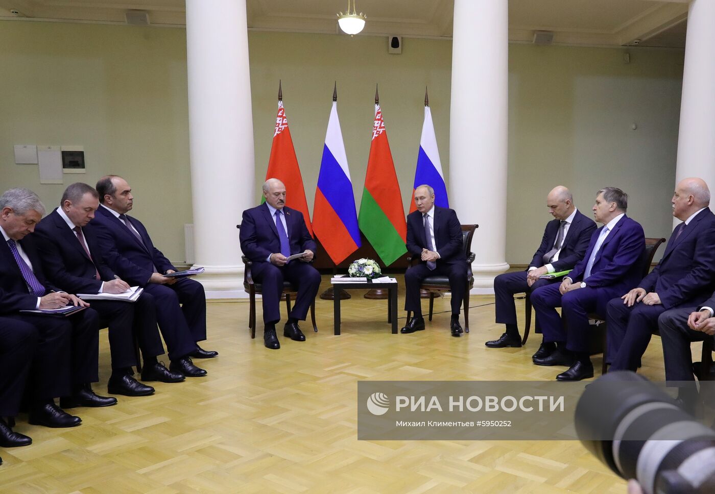 Рабочая поездка президента РФ В. Путина в СЗФО