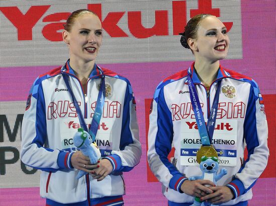 Чемпионат мира FINA 2019. Синхронное плавание. Дуэт. Произвольная программа