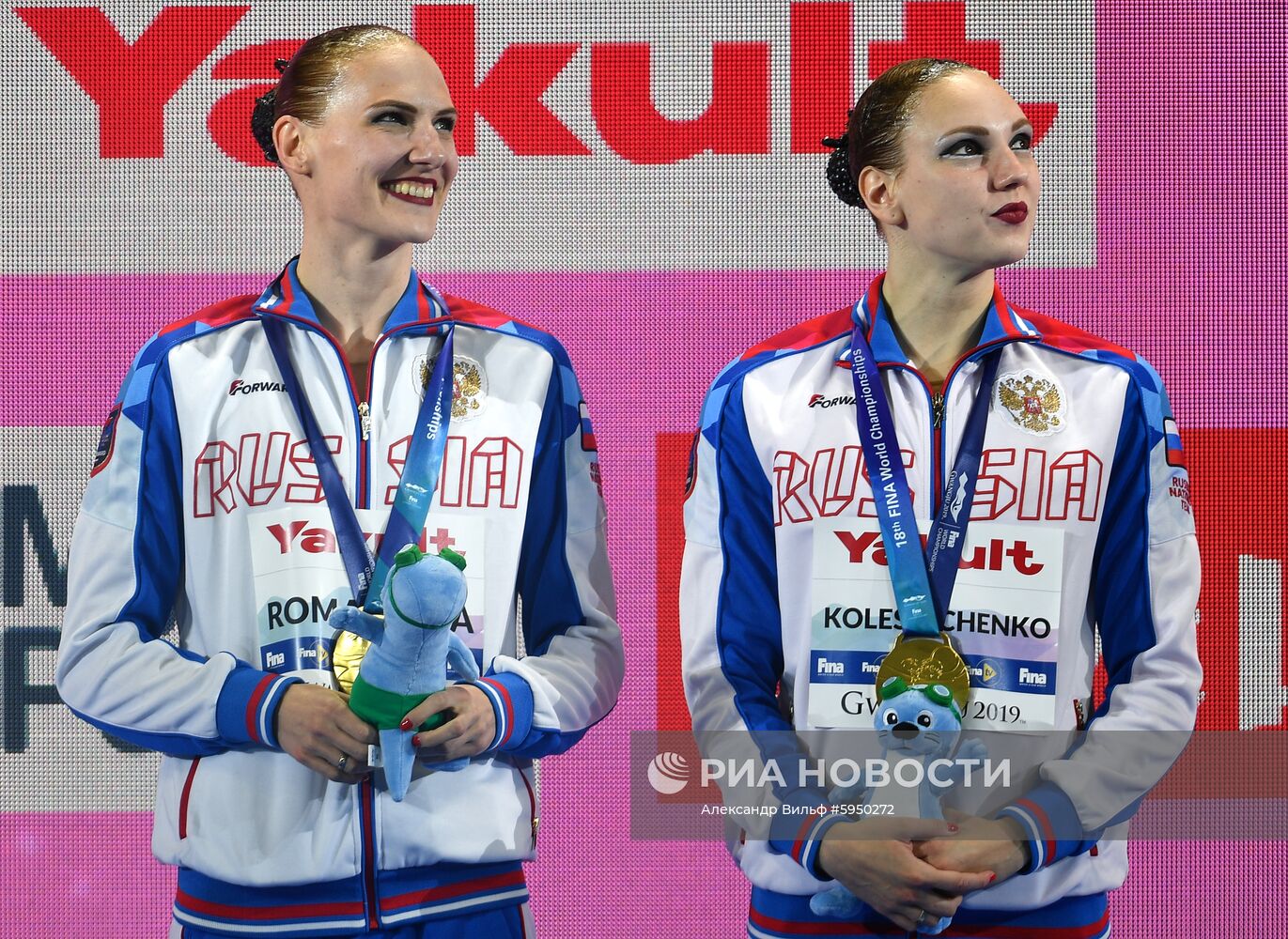 Чемпионат мира FINA 2019. Синхронное плавание. Дуэт. Произвольная программа