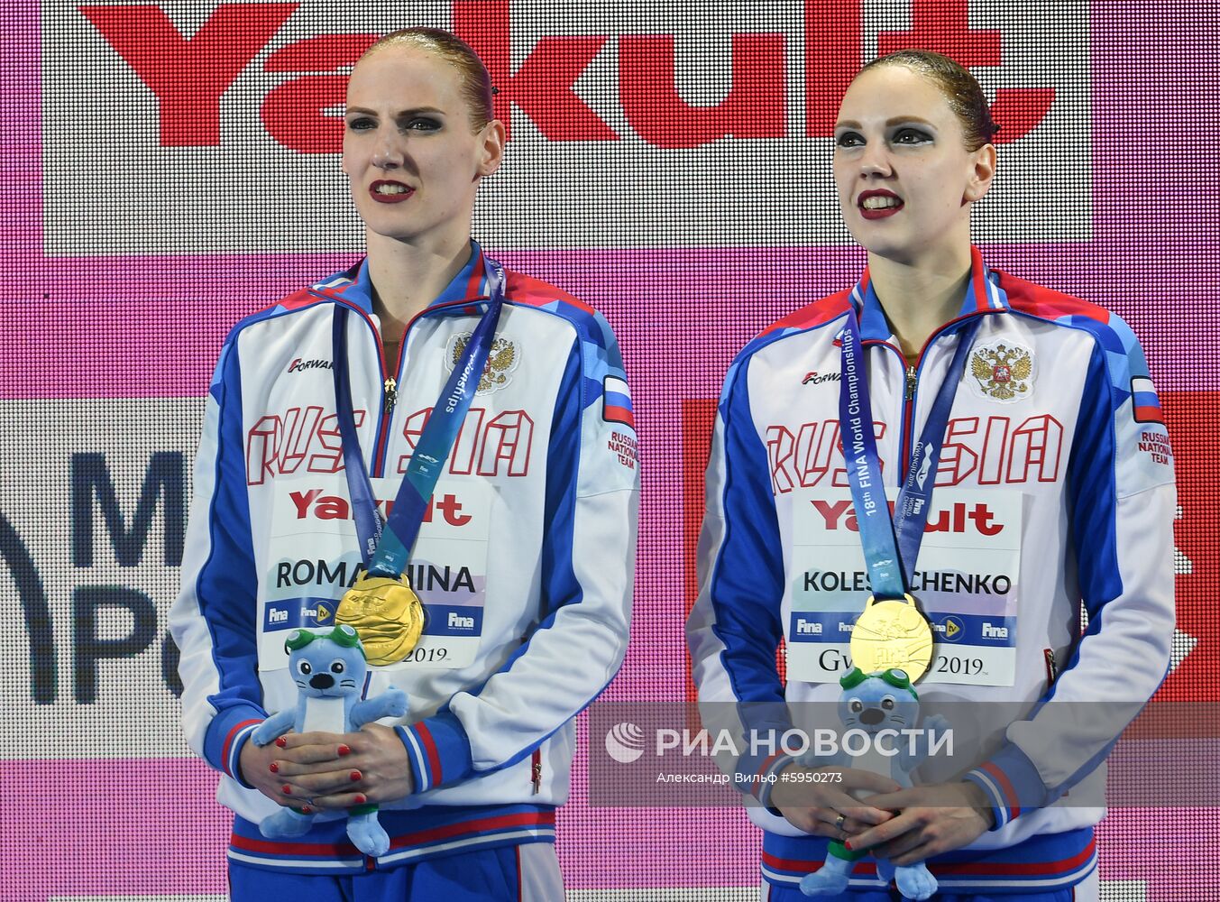 Чемпионат мира FINA 2019. Синхронное плавание. Дуэт. Произвольная программа