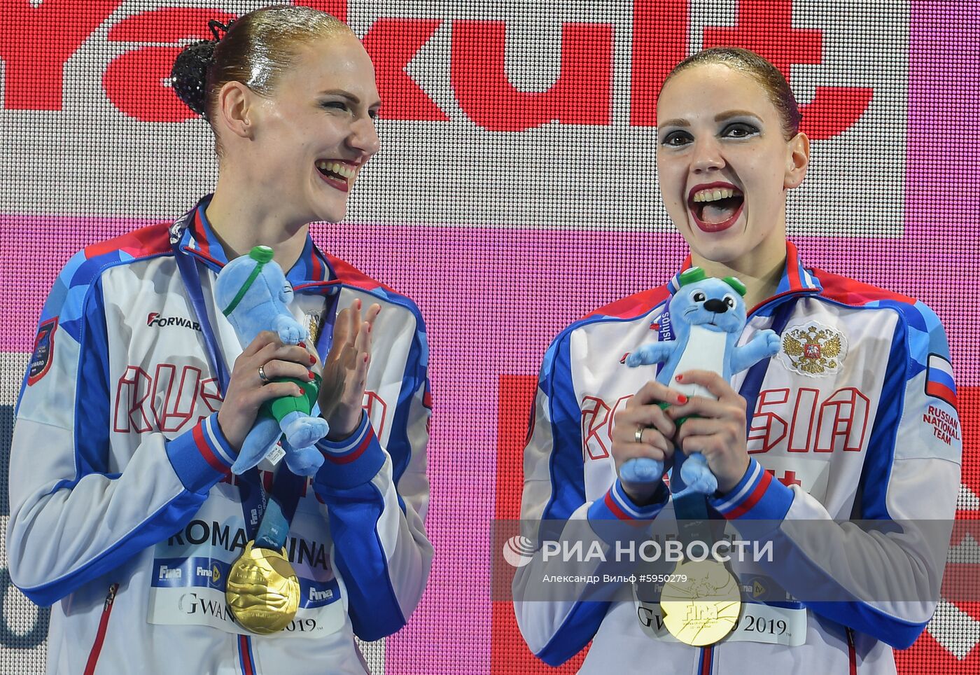 Чемпионат мира FINA 2019. Синхронное плавание. Дуэт. Произвольная программа