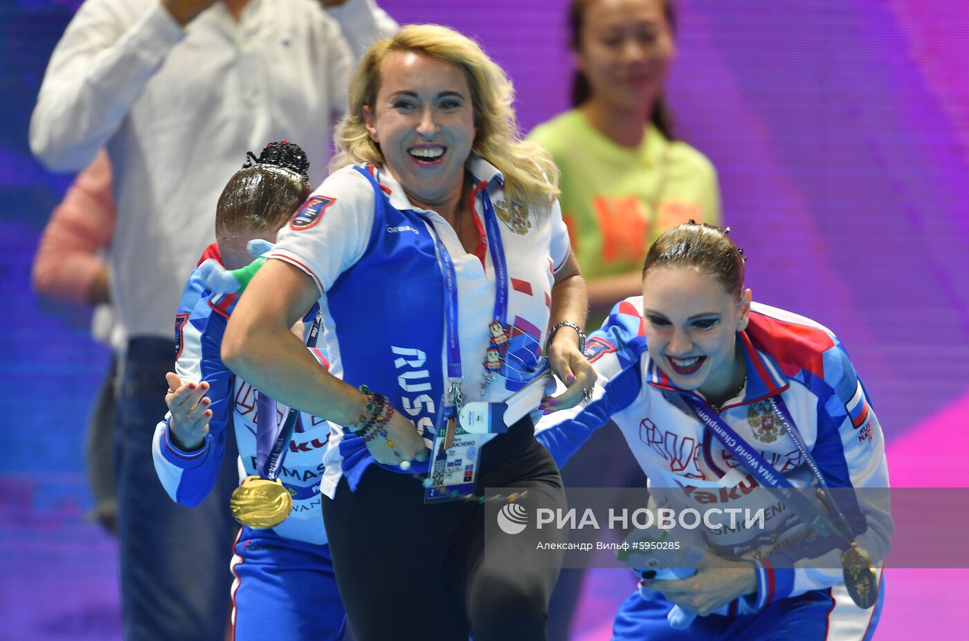 Чемпионат мира FINA 2019. Синхронное плавание. Дуэт. Произвольная программа