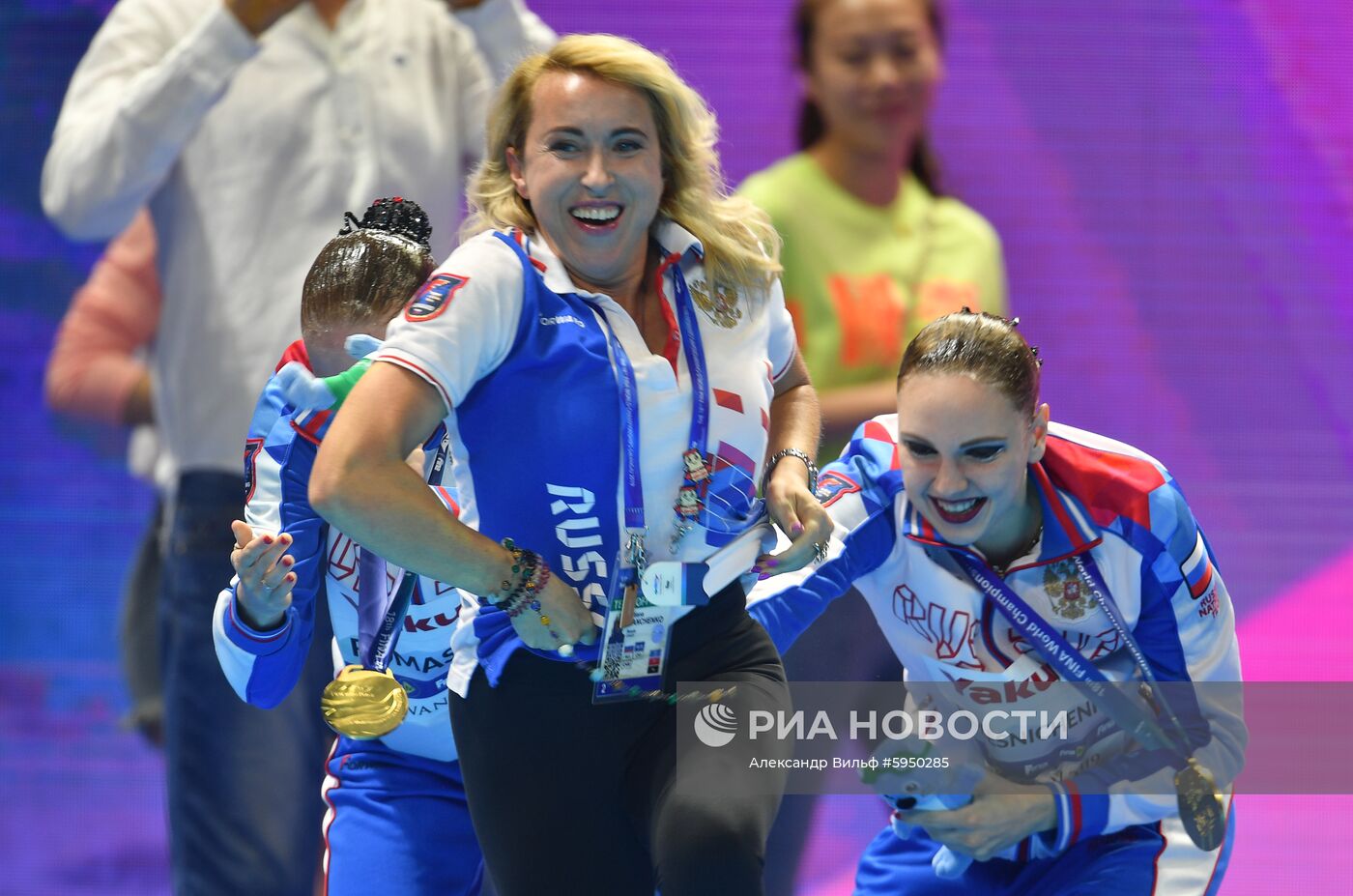 Чемпионат мира FINA 2019. Синхронное плавание. Дуэт. Произвольная программа