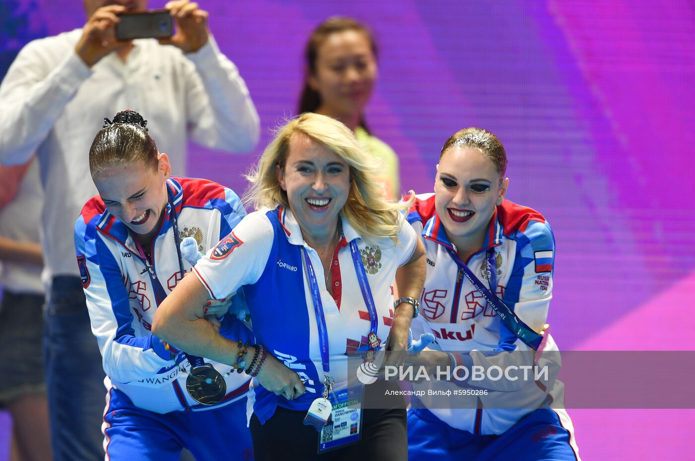 Чемпионат мира FINA 2019. Синхронное плавание. Дуэт. Произвольная программа