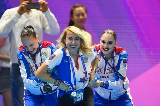 Чемпионат мира FINA 2019. Синхронное плавание. Дуэт. Произвольная программа