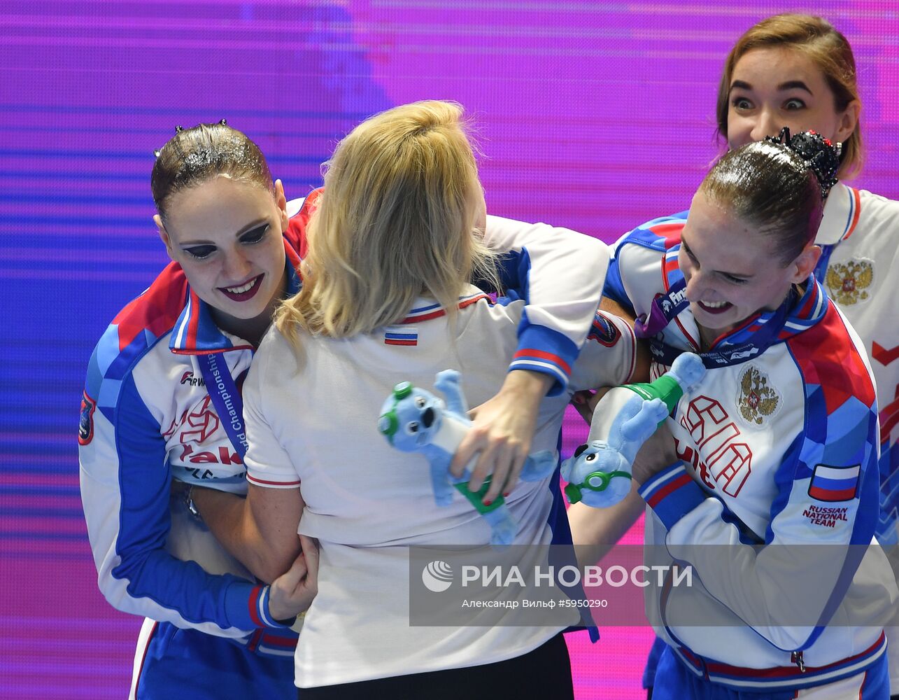 Чемпионат мира FINA 2019. Синхронное плавание. Дуэт. Произвольная программа