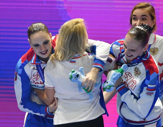 Чемпионат мира FINA 2019. Синхронное плавание. Дуэт. Произвольная программа