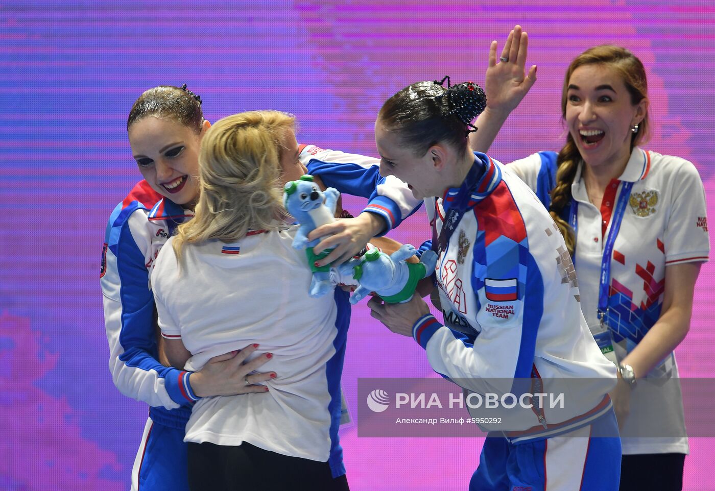 Чемпионат мира FINA 2019. Синхронное плавание. Дуэт. Произвольная программа