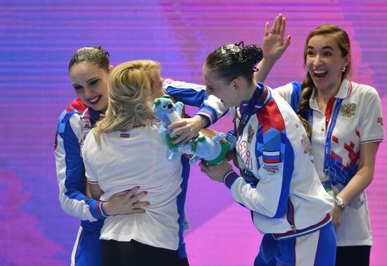 Чемпионат мира FINA 2019. Синхронное плавание. Дуэт. Произвольная программа