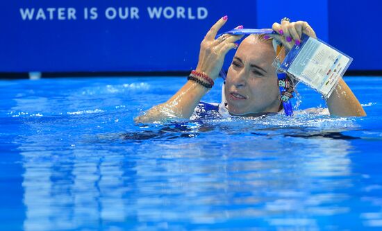 Чемпионат мира FINA 2019. Синхронное плавание. Дуэт. Произвольная программа