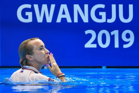 Чемпионат мира FINA 2019. Синхронное плавание. Дуэт. Произвольная программа
