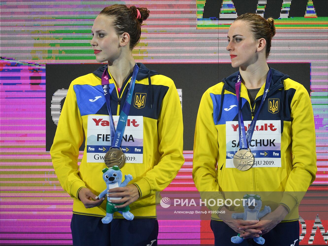 Чемпионат мира FINA 2019. Синхронное плавание. Дуэт. Произвольная программа