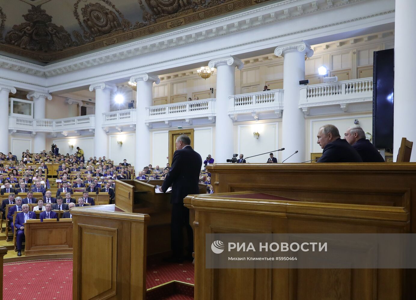 Рабочая поездка президента РФ В. Путина в СЗФО